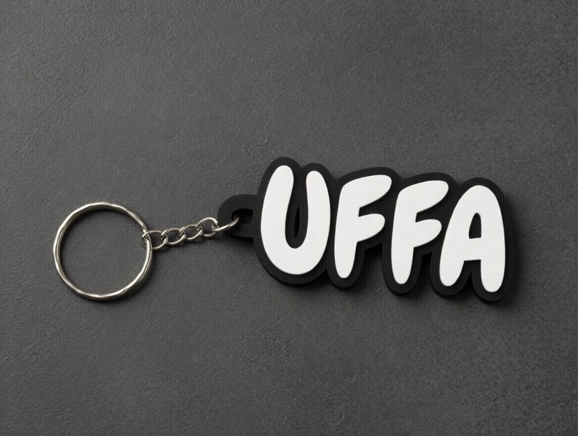 Portachiavi “Uffa” – Gadget ironico 3D | Badalab
