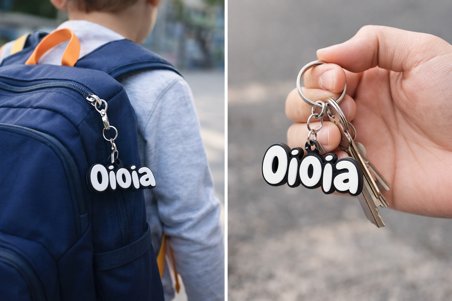 Portachiavi “Oioia” – Gadget ironico 3D | Badalab