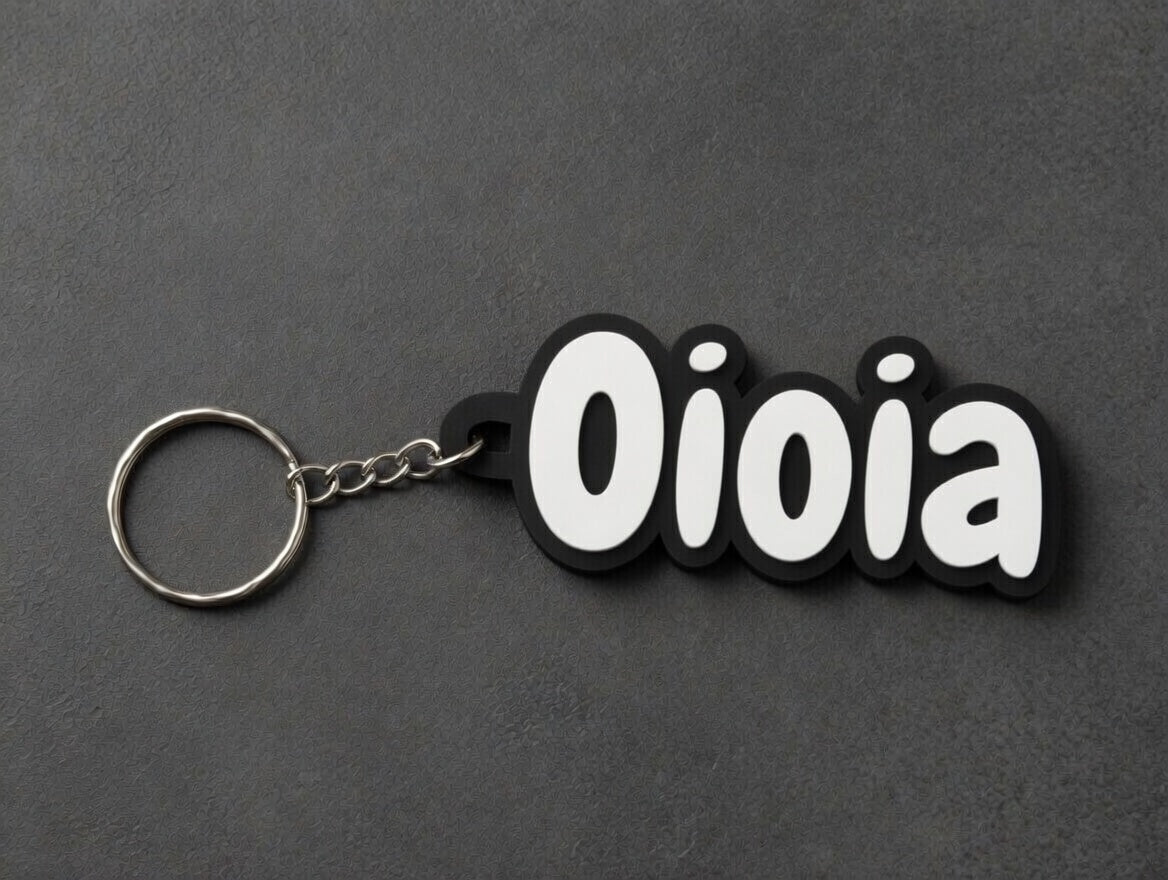 Portachiavi “Oioia” – Gadget ironico 3D | Badalab