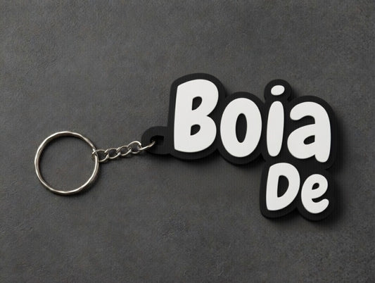 Portachiavi "Boia De" - Gadget ironico 3D | Badalab