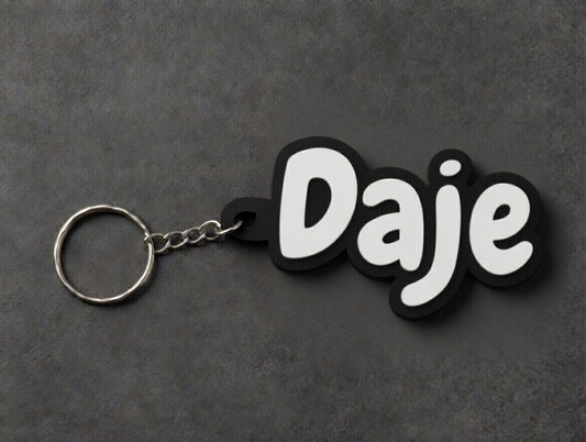 Portachiavi “Daje” – Gadget ironico 3D | Badalab