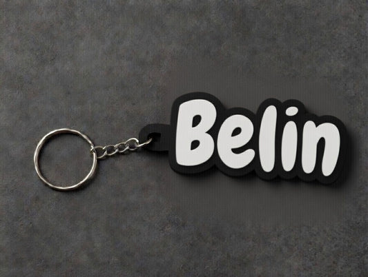 Portachiavi “BELIN” – Gadget ironico 3D | Badalab